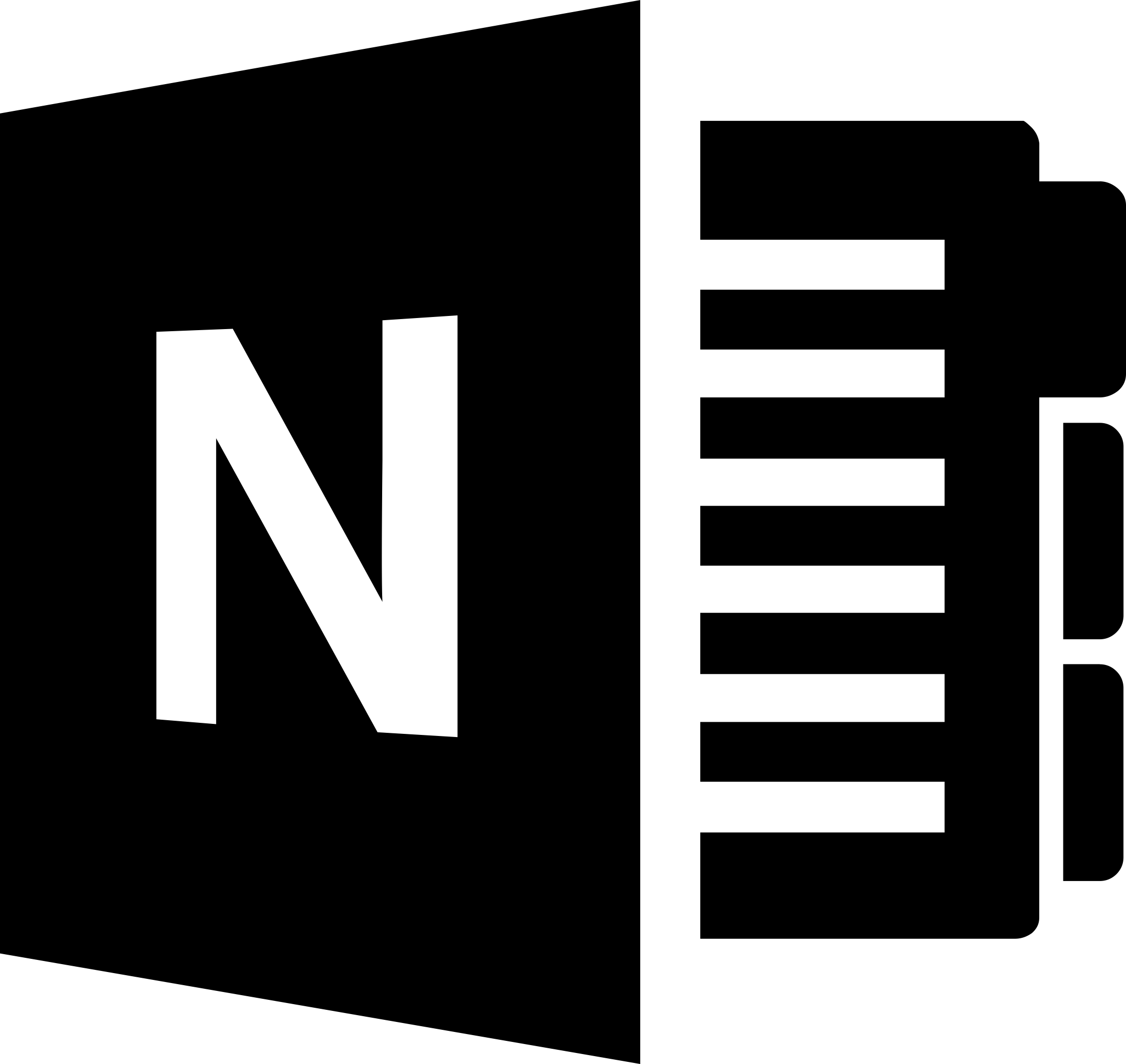 Brand Microsoft Onenote Svg Line Art Free Vectors